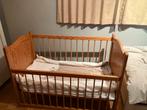 lit bébé, Enfants & Bébés, Sommier à lattes, Moins de 70 cm, Comme neuf, Enlèvement