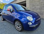 Fiat 500 1.2 benzine euro 5, Auto's, Blauw, Handgeschakeld, Particulier, Sportpakket