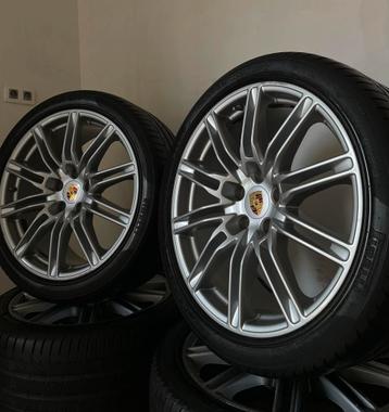 21 Inch Originele Porsche velgen met Pirelli zomerbanden beschikbaar voor biedingen