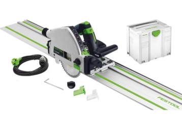 Festool invalzaag te huur, Enlèvement ou Envoi, Comme neuf, Scie plongeante, 30 à 70 mm