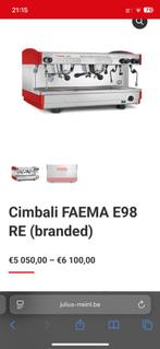 Cimbali Faema E98 RE Julius Meinl, Zakelijke goederen, Horeca | Keukenapparatuur, Ophalen, Gebruikt, Koffie en Espresso