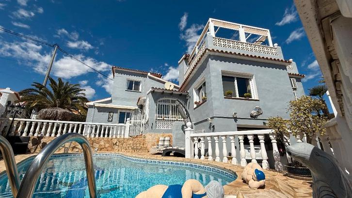 Villa met prachtig uitzicht op zee, Immo, Buitenland, Spanje, Woonhuis, Landelijk