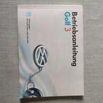Instructieboekje Golf 3  VW AG 1994, Auto's, Volkswagen, Particulier, Te koop, Golf
