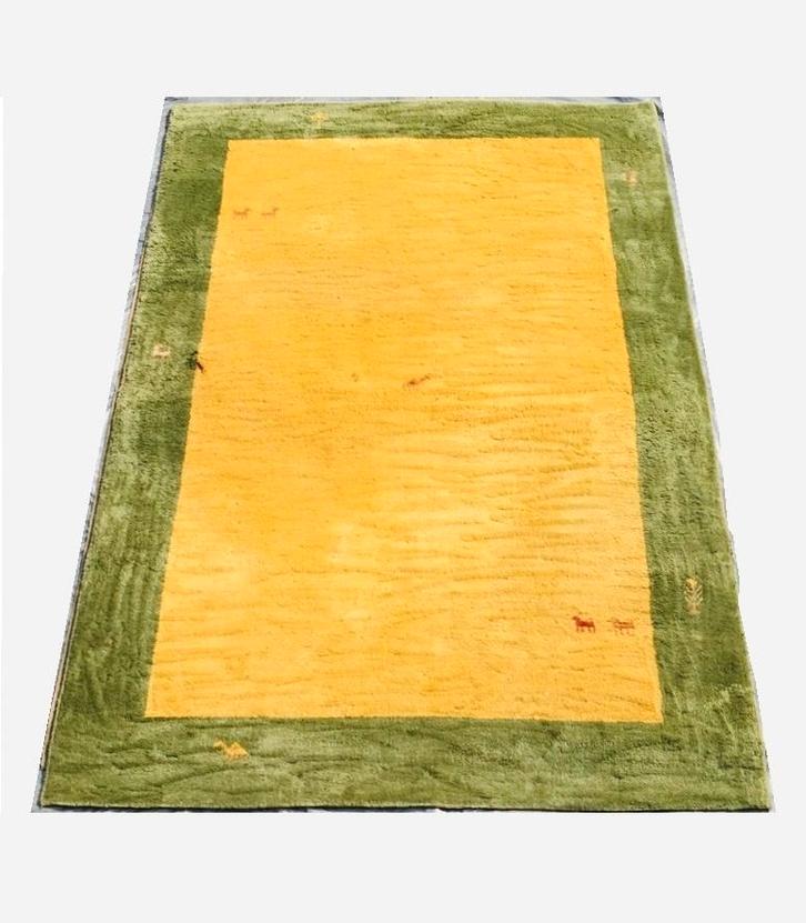 Groot eigentijds Oosterse Gabbeh tapijt (306 x 207), Huis en Inrichting, Stoffering | Tapijten en Vloerkleden, Gebruikt, 200 cm of meer