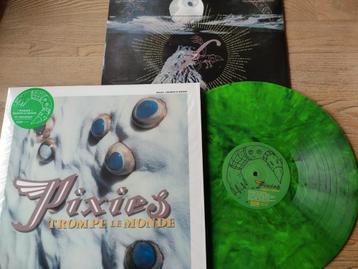 LP : PIXIES : TROMPE LE MONDE 30e année Vinyle vert  parfait