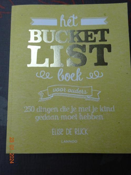 Het bucket list boek - Elise De Rijck ., Livres, Loisirs & Temps libre, Enlèvement ou Envoi