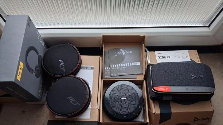 Bluetooth USB team speakers poly, jabra, calisto, Audio, Tv en Foto, Luidsprekerboxen, Nieuw, Ophalen of Verzenden