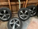 Jantes Alu avec pneus neige etat moyen, Autos : Pièces & Accessoires, Pneus hiver, Véhicule de tourisme, Enlèvement, Utilisé