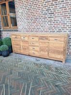 Buffet en teck LIVRAISON GRATUITE, Teck, Avec tablette(s), 200 cm ou plus, Comme neuf