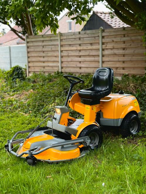 Stiga Park Pro 16 Zitmaaier motor 16HP tip topconditie, Tuin en Terras, Zitmaaiers, 90 tot 120 cm, Mulchfunctie, Ophalen