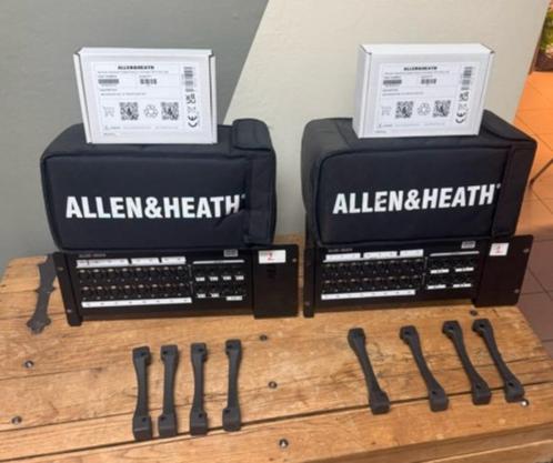 2 X ALLEN & HEATH DX168 STAGEBOX VOOR DLIVE SQ AVANTIS, Muziek en Instrumenten, Versterkers | Keyboard, Monitor en PA, Zo goed als nieuw