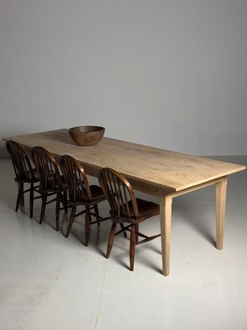 Franse eettafel 270cm landelijk eiken beschikbaar voor biedingen
