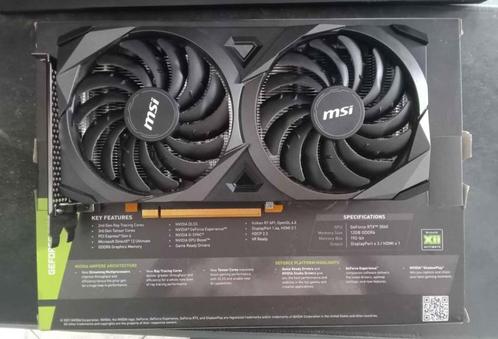 MSI RTX 3060 Ventus V2 12GB, Computers en Software, Videokaarten, Zo goed als nieuw, Nvidia, GDDR6, HDMI, DisplayPort, Ophalen
