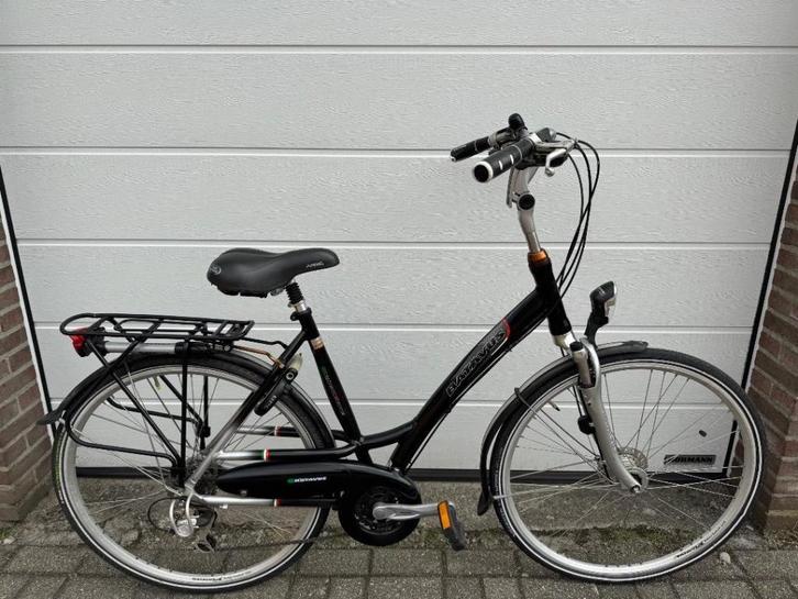 Batavus damesfiets, maat 53, in goede en nette staat, Fietsen en Brommers, Fietsen | Dames | Damesfietsen, Gebruikt, Batavus, Versnellingen