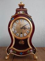 Horloge pendule Neuchâteloise Zénith rouge, Antiek en Kunst, Antiek | Klokken, Ophalen