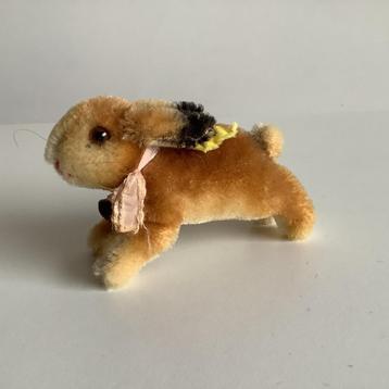 Vintage klein Steiff konijntje “Hoppy” beschikbaar voor biedingen