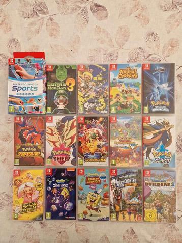 Verschillende Switch games te koop. beschikbaar voor biedingen
