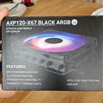 Thermalright AXP120-X67 zwarte ARGB CPU-koeler laag profiel, Computers en Software, Computerkoelers, Ophalen of Verzenden, Nieuw