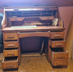 Antieken bureau met rolluik deur, Antiek en Kunst, Ophalen
