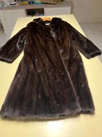Bontjas nerts, Kleding | Dames, Jassen | Winter, Ophalen, Zo goed als nieuw, Maat 46/48 (XL) of groter, Bruin
