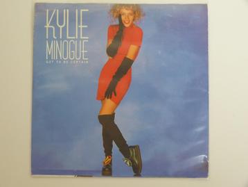 Kylie Minogue Got To Be Certain 7" 1988