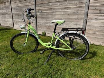 Meisjesfiets 8 - 12 jaar 24 inch, Fietsen en Brommers, Ophalen, Oxford, Handrem, Gebruikt