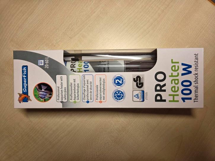 Aquarium pro heater 100W Superfish, Dieren en Toebehoren, Vissen | Aquaria en Toebehoren, Nieuw, Verlichting of Verwarming, Ophalen