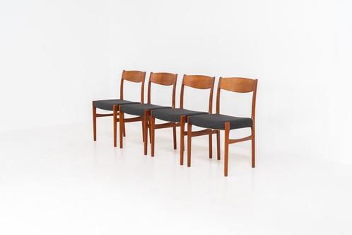 Set van 4 prachtige vintage stoelen van Glyngøre, Antiek en Kunst, Antiek | Meubels | Stoelen en Sofa's, Ophalen