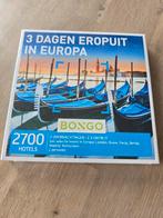 Ongeopende en niet geregistreerde Bongo bon 3 dagen Europa, Tickets & Billets
