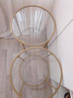 2 bijzettafel/nachtkast, Ophalen