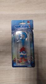 Smurfs Lost Village Papa Smurf Characters Clip-On, Ophalen, Zo goed als nieuw, Grote Smurf, Poppetje, Figuurtje of Knuffel