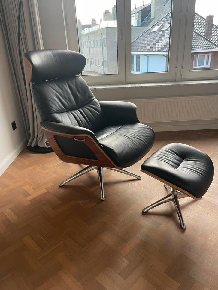 Relax fauteuil - Flexlux Ease Clement, Huis en Inrichting, Fauteuils, Zo goed als nieuw, Hout, Ophalen