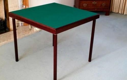 De Luxury Bridge Card Table is een opvouwbare kaarttafel met, Sport en Fitness, Biljarten en Poolen, Zo goed als nieuw, Ophalen