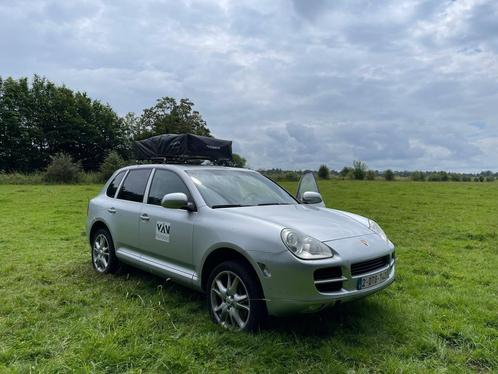 Porsche Cayenne omgetoverd tot camper, Caravans en Kamperen, Mobilhomes, Bedrijf, Integraal, tot en met 2, 5 tot 6 meter, Ophalen