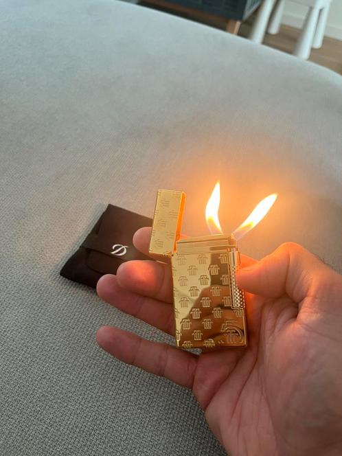 Briquet S.T. Dupont x Trinidad Édition Limitée, Verzamelen, Rookartikelen, Aanstekers en Luciferdoosjes, Zo goed als nieuw, Aansteker