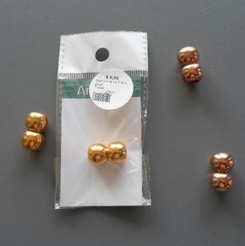 Set van 4 magnetische sluitingen voor rond leer van 4-5 mm beschikbaar voor biedingen