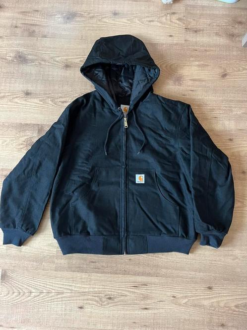 Vintage Carhartt active jacket - Retro limited edition, Kleding | Heren, Jassen | Winter, Zo goed als nieuw, Maat 48/50 (M), Zwart