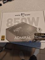 VOEDING ADMIRAL WHITE SHARK 850W ATX 3.0 FULL MODULAR, Computers en Software, Interne voedingen, Ophalen, Nieuw