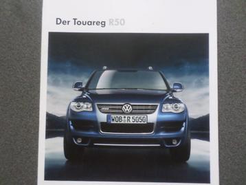 Volkswagen VW Touareg R50 V10 TDI Brochure beschikbaar voor biedingen