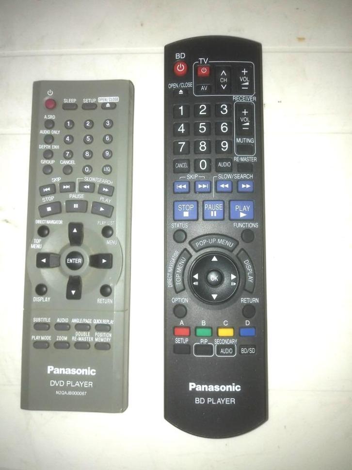 Afstandsbediening Panasonic Blu-Ray en DVD speler, Audio, Tv en Foto, Afstandsbedieningen, Gebruikt, Origineel, Dvd, Ophalen of Verzenden