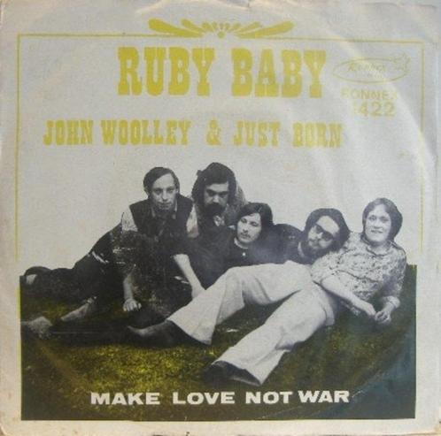 John Woolley & Just Born – Ruby Baby ( 1970 Garage Rock 45T, Cd's en Dvd's, Vinyl | Rock, Ophalen of Verzenden