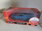 McLaren P1: MotorMax 1:24 blauw, Ophalen of Verzenden, Zo goed als nieuw, Motor