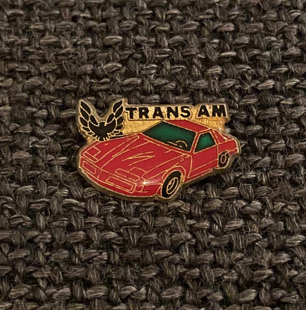 PIN - TRANS AM - PONTIAC, Verzenden, Gebruikt, Transport, Speldje of Pin