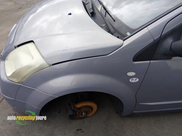 Scherm links-voor van een Citroen C2 (KNAC), Auto-onderdelen, Carrosserie, Citroën, Gebruikt, 3 maanden garantie