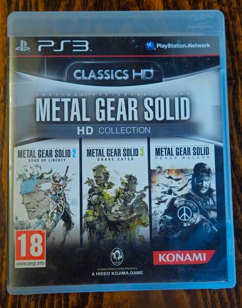 Metal Gear Solid HD Collection, Games en Spelcomputers, Games | Sony PlayStation 3, Zo goed als nieuw, Ophalen of Verzenden
