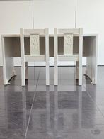 Tafeltje Ikea, 2 stoeltjes en tekenrolhouder incl 3 rollen, Ophalen, Zo goed als nieuw