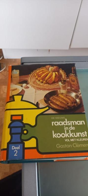 Kookboek De Nieuwe raadsman in de kookkunst - Gaston Clément beschikbaar voor biedingen