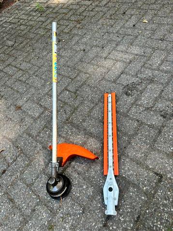 Stihl combi opzetstukken heggenschaar bosmaaier beschikbaar voor biedingen
