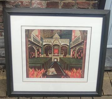 lithographie signe hartmut r berlincke beschikbaar voor biedingen