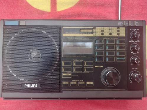 Philips D2935 wereldontvanger/FM/AM/LW/SW, TV, Hi-fi & Vidéo, Radios, Utilisé, Récepteur universel, Enlèvement ou Envoi